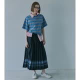 Relaxed Fit Stri | LE CIEL BLEU outlet | 詳細画像1 