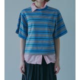 Relaxed Fit Stri | LE CIEL BLEU outlet | 詳細画像5 