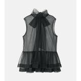 Soft Tulle Bow T | LE CIEL BLEU outlet | 詳細画像2 