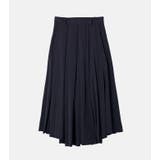Navy | Taffeta Midi Ski | LE CIEL BLEU outlet