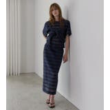 Jacquard Sheer S | LE CIEL BLEU outlet | 詳細画像2 