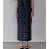 Jacquard Sheer S | LE CIEL BLEU outlet | 詳細画像5 