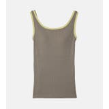 Color Trimmed Ta | LE CIEL BLEU outlet | 詳細画像1 