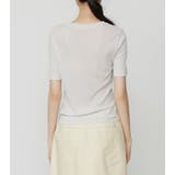 Semi Sheer Trian | LE CIEL BLEU outlet | 詳細画像5 