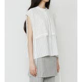 Striped Sleevele | LE CIEL BLEU outlet | 詳細画像3 