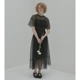 Sheer Gathered W | LE CIEL BLEU outlet | 詳細画像1 