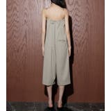 Strapless Jumpsu | LE CIEL BLEU outlet | 詳細画像6 
