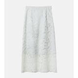 Flocky Lace Skir | LE CIEL BLEU outlet | 詳細画像1 