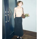 Ozone Washed Jersey Skirt | LE CIEL BLEU outlet | 詳細画像1
