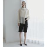 TWEED CAPRI PANT | LE CIEL BLEU outlet | 詳細画像1 