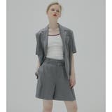 Tucked Front Sho | LE CIEL BLEU outlet | 詳細画像1 