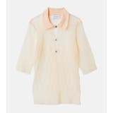 Wave pattern Kni | LE CIEL BLEU outlet | 詳細画像5 