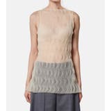 Wave pattern Kni | LE CIEL BLEU outlet | 詳細画像1 