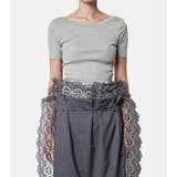 Cotton Teleco Te | LE CIEL BLEU outlet | 詳細画像1 