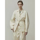 Cotton Satin Blo | LE CIEL BLEU outlet | 詳細画像6 