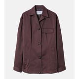 Brown | Cotton Satin Blo | LE CIEL BLEU outlet