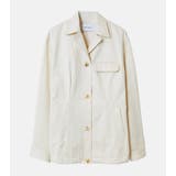 Ivory | Cotton Satin Blo | LE CIEL BLEU outlet