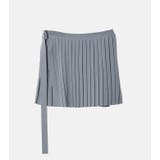 Gray | Knit Pleats SK | LE CIEL BLEU outlet