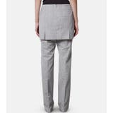 Check Layerd Tro | LE CIEL BLEU outlet | 詳細画像10 