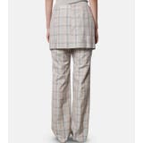 Check Layerd Tro | LE CIEL BLEU outlet | 詳細画像5 