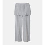 Gray | Check Layerd Tro | LE CIEL BLEU outlet