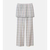 Multi Colour | Check Layerd Tro | LE CIEL BLEU outlet