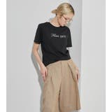 Relaxed Fit T-Sh | LE CIEL BLEU outlet | 詳細画像1 