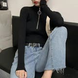 韓国ファッション ニットセーター レディース | cici bella | 詳細画像3 