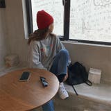 大人可愛い デザインパーカー ゆったり | cici bella | 詳細画像9