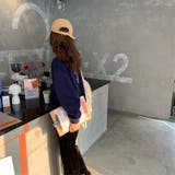 大人可愛い デザインパーカー ゆったり | cici bella | 詳細画像12