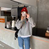 大人可愛い デザインパーカー ゆったり | cici bella | 詳細画像7