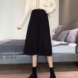 ブラック | 韓国 ファッション スカート | La Bella
