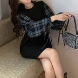 韓国 ファッション ドッキングワンピース | La Bella | 詳細画像13 