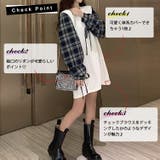 韓国 ファッション ドッキングワンピース | La Bella | 詳細画像4 