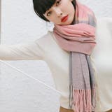 kピンク | マフラー 大判ストールブランケット ブランケット | La Bella