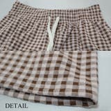 ギンガムチェック ワイドパンツ チェック柄 | Leggy&Paggy | 詳細画像8 