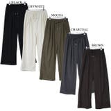 ニットコーデュロイ ワイドパンツ タックパンツ ギャザー | Leggy&Paggy | 詳細画像12 