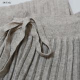 ニットプリーツワイドパンツ プリーツパンツ ニットパンツ ワイドパンツ | Leggy&Paggy | 詳細画像11 