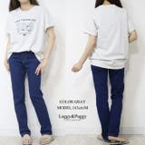 猫ちゃんプリント ビッグTシャツ Tシャツ半袖 | Leggy&Paggy | 詳細画像4