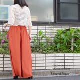 レーヨンワイドパンツ スカーチョ サラテロ清涼感のあるレーヨンパンツ | Leggy&Paggy | 詳細画像3