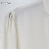 ボウタイ長袖ブラウス 無地ブラウス ボータイブラウス オフィス きれいめ | Leggy&Paggy | 詳細画像11