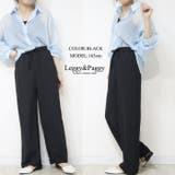 ストライプ ワイドパンツ ロングパンツ | Leggy&Paggy | 詳細画像6 