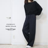 歩くたびにキラキラ可愛い ラインストーン ワイドパンツ | Leggy&Paggy | 詳細画像13 