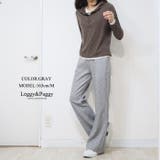 ジャージタッチ フレアパンツ | Leggy&Paggy | 詳細画像11