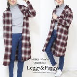 シャツワンピース ネルシャツワンピ チェックシャツ | Leggy&Paggy | 詳細画像3 