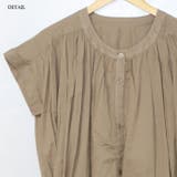 コットンボイル マキシ丈シャツワンピース 夏ワンピース | Leggy&Paggy | 詳細画像8 
