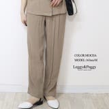 リネンライクセットアップ トップス パンツ タックパンツ | Leggy&Paggy | 詳細画像5