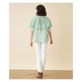 ビッグフリルブラウス | Leilian PLUS HOUSE | 詳細画像3