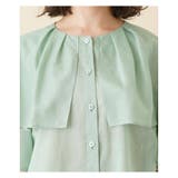 ビッグフリルブラウス | Leilian PLUS HOUSE | 詳細画像7