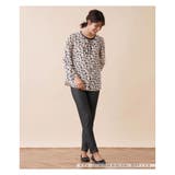 プリントリボンブラウス | Leilian | 詳細画像2 